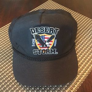 Desert Storm USA Patch 1991 Hat